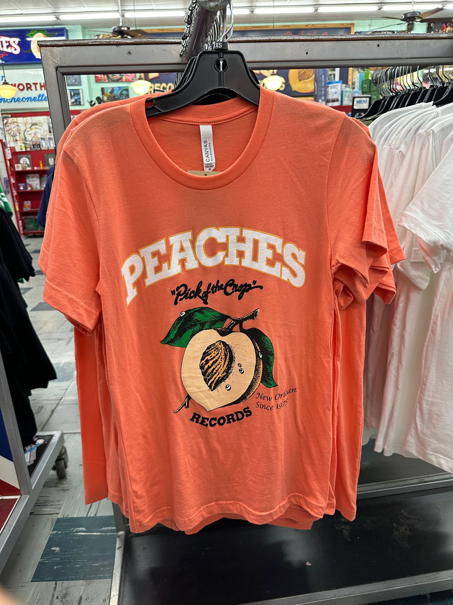 Peaches Coral Tee