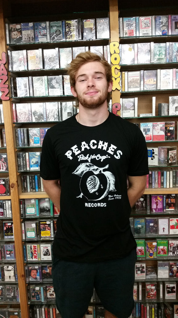 PEACHES BLACK & WHITE TEE