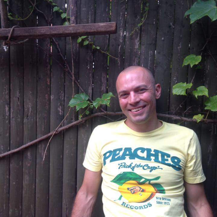 Yellow Classic Peaches Tee