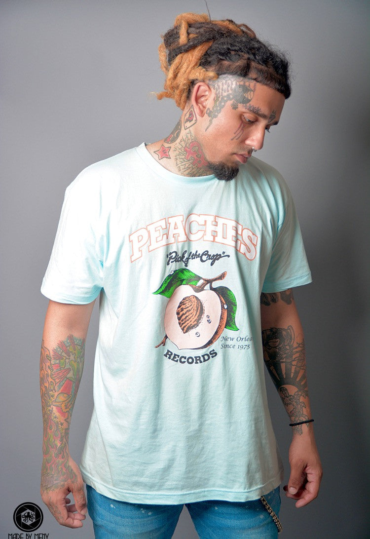 Classic 70's OG Baby Blue Peaches Tee