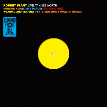 ROBERT PLANT 'LIVE AT KNEBWORTH 1990' LP (RECORD STORE DAY / JUNE 2021)