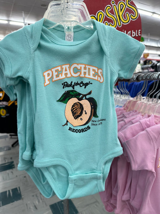 Peachette Onesie Teal