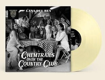 LANA DEL RAY "CHEMTRAILS OVER THE COUNTRY CLUB" LIMITED EDITION INDIE-EXCLUSIVE YELLOW VINYL