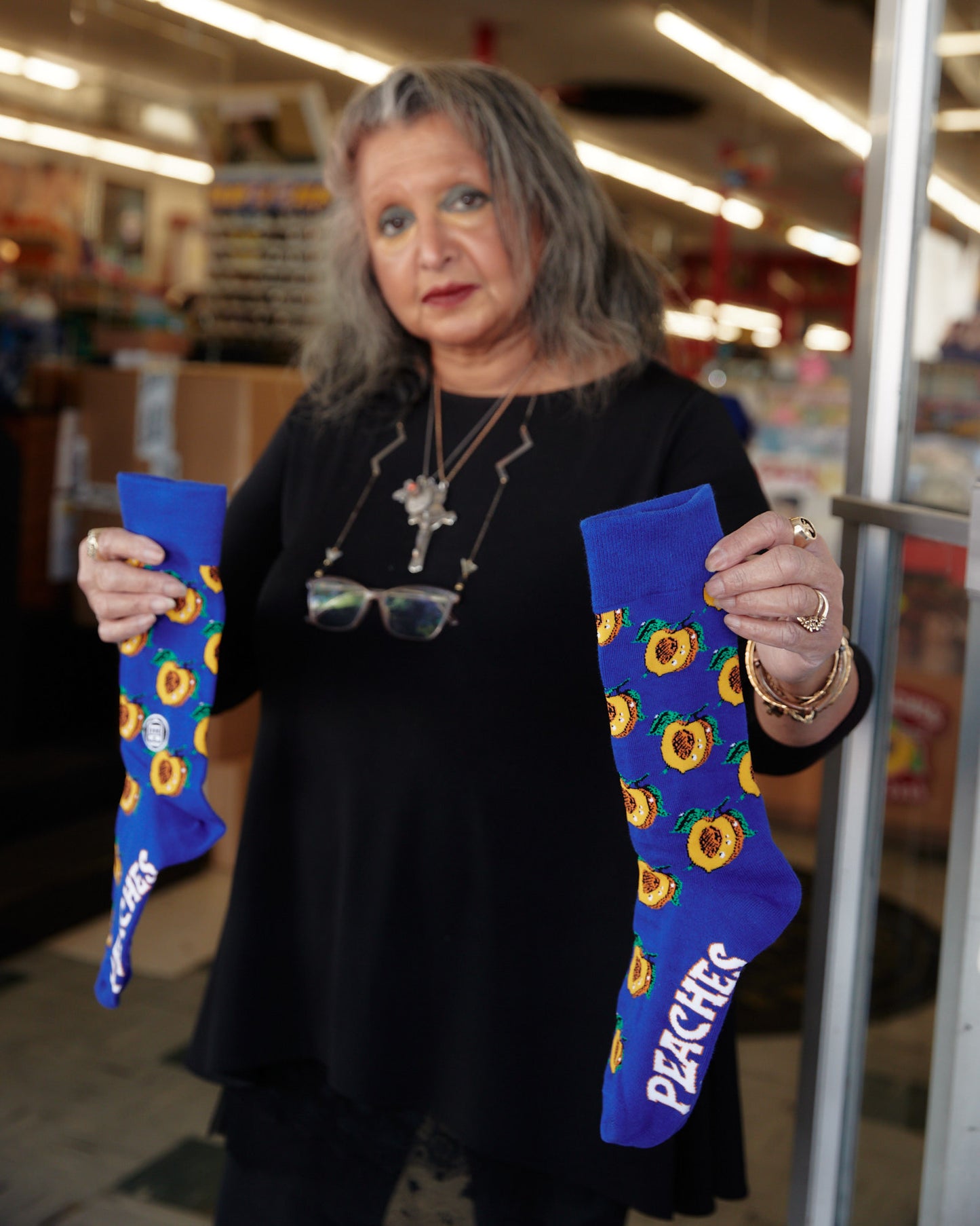 Peaches Records Bonfolk Sock