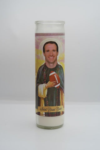 DREW BREES CANDLE