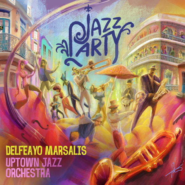 DELFEAYO MARSALIS & THE UPTOWN JAZZ ORCHESTRA 'JAZZ PARTY' CD