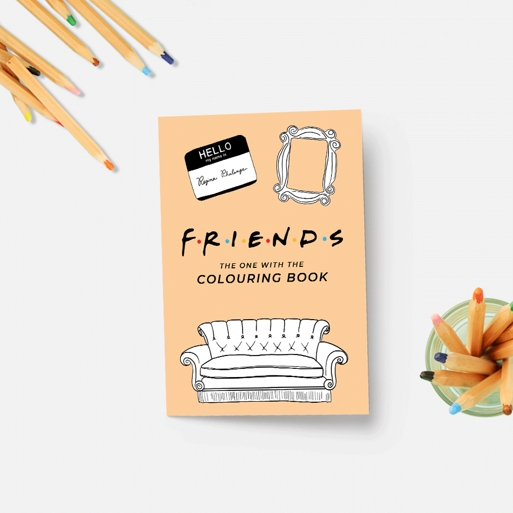 FRIENDS COLOURING BOOK