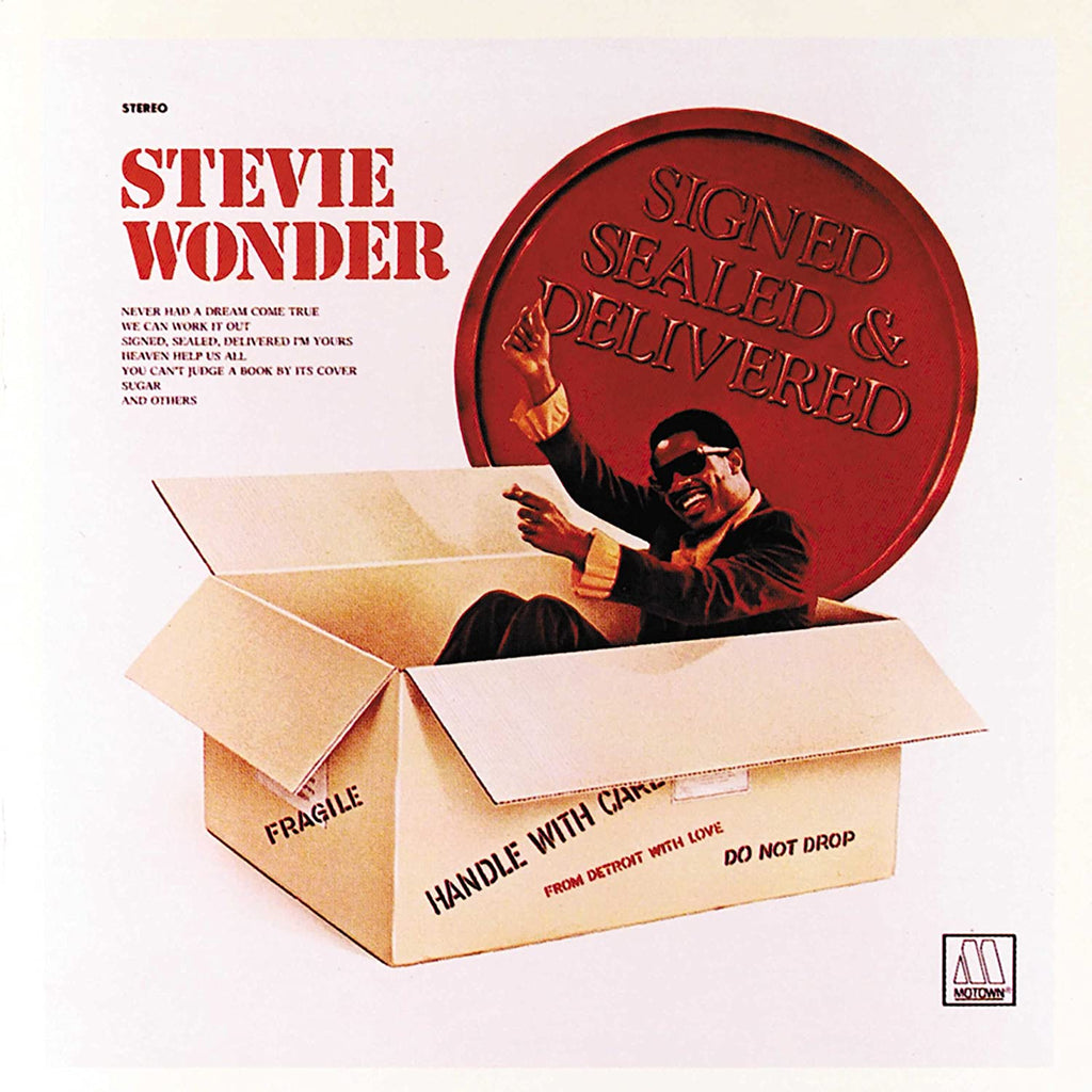 STEVIE WONDER 'SIGNED, SEALED, DELIVERED' LP